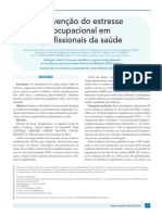 2016 - Prevenção Do Estresse Ocupacional em Profissionais de Saúde - Cochrane