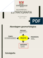 Estratigrafia geral e princípios para estudo geomorfológico