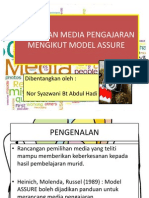 Pemilihan Media Pengajaran Mengikut Model Assure 2nd