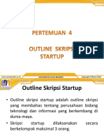 PERTEMUAN 4: Outline Skripsi Startup