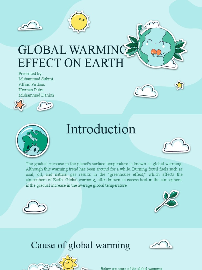 Global Warming: Causes and Effects | PDF | Climate Change | Fossil Fuels