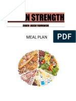 Weekly Meal Plan with Macros