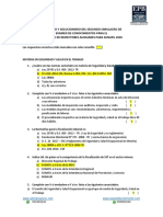 Balotario - Solucionario - Simulacro de Examen para Inspectores EPB-ABIN PDF