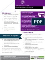 Folleto Informativo