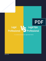 Legal Ops Professional VS Other Legal Professional