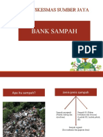 Bank - Sampah Presentasi Uptd Puskesmas Sumberjaya