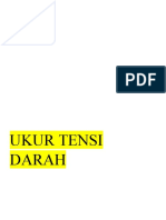 Ukur Tensi Darah