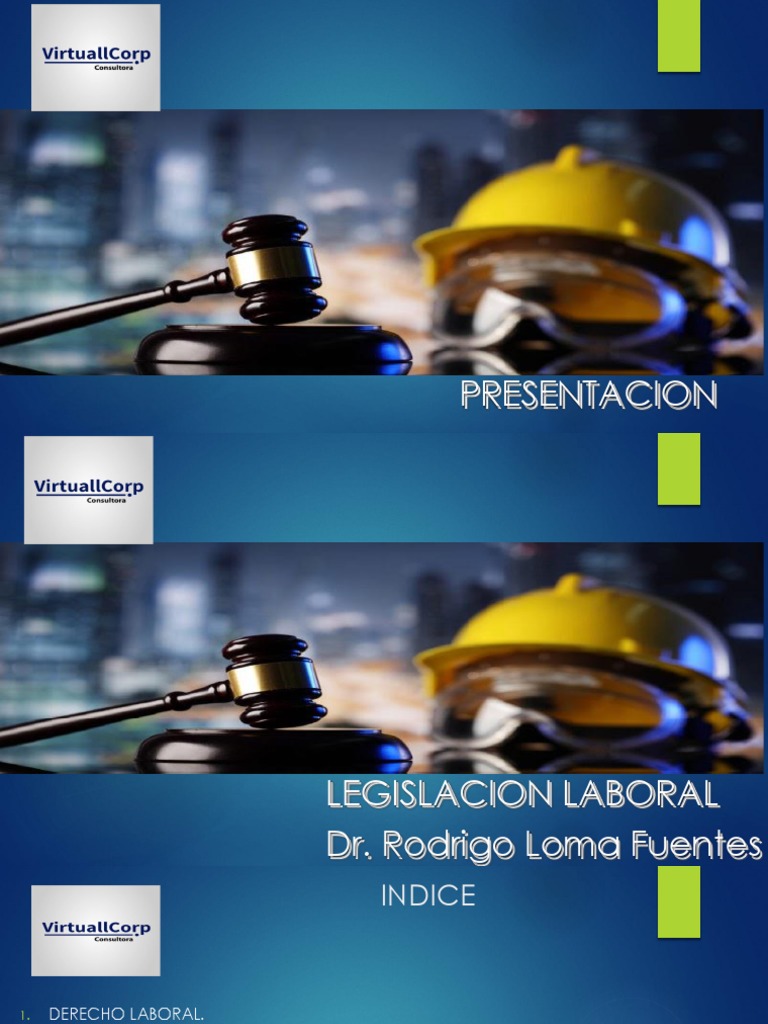 Exposicion Der Laboral - Virtuallcorp Consultora | PDF | Derecho ...