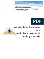 PROYECTO A Través de Las Tecnologías TICs