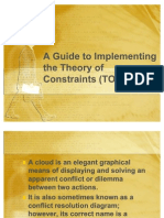 A Guide To Implementing The Theory of Constraints