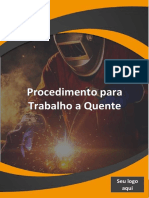 NR34 - Procedimento para Trabalho A Quente - 2023