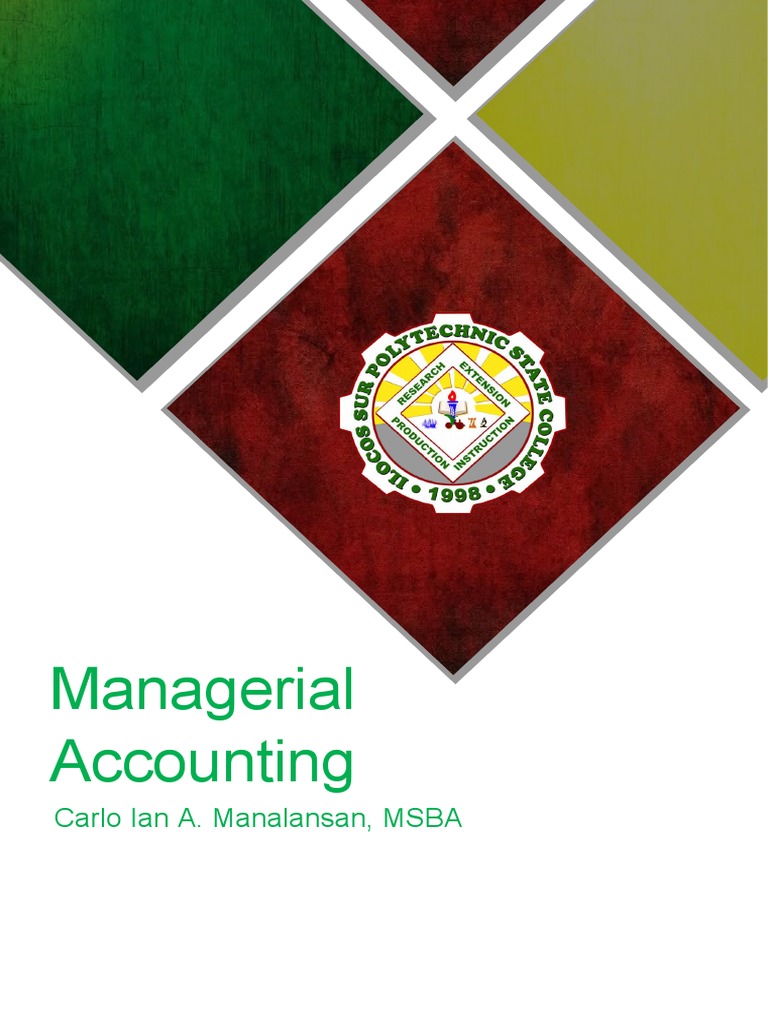 Managerial Accounting Module 1 Pdf Corporate Social Responsibility
