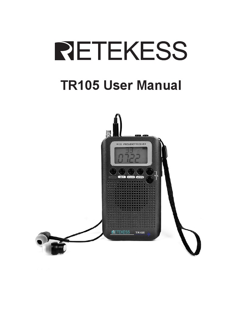 Hanrongda HRD 737 | PDF | Radio | Electromagnetic Interference