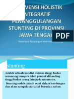 Sos Kecacingan Intervensi Stunting Jateng