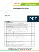 Kks 4 Ep 3 Bukti Pelaksanaan Evaluasi Staf Klinis 3 Bulan