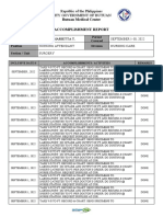 Nursing Attendant Accomplishment For Oca