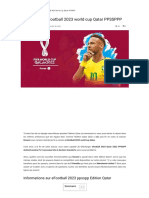 Télécharger Efootball 2023 World Cup Qatar PPSSPPP