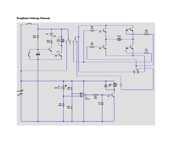Rangkaian Gerbang Otomatis | PDF