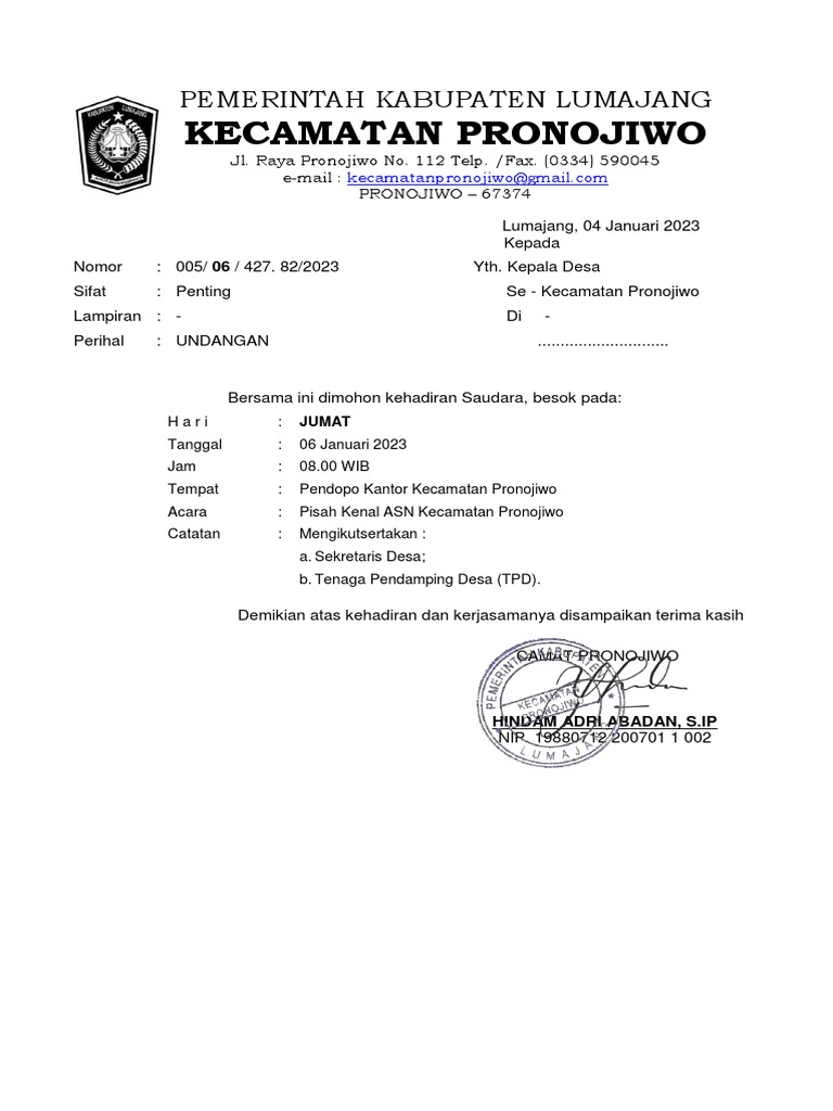Pisah Kenal | PDF