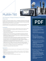 Multilin T60 Brochure EN 12650P 202211
