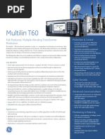 Multilin T60 Brochure EN 12650P 202211