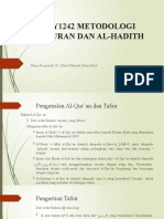 Kuliah 1 Tafsir Dan Takwil