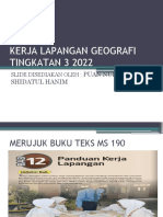 Kerja Lapangan Geografi 2022