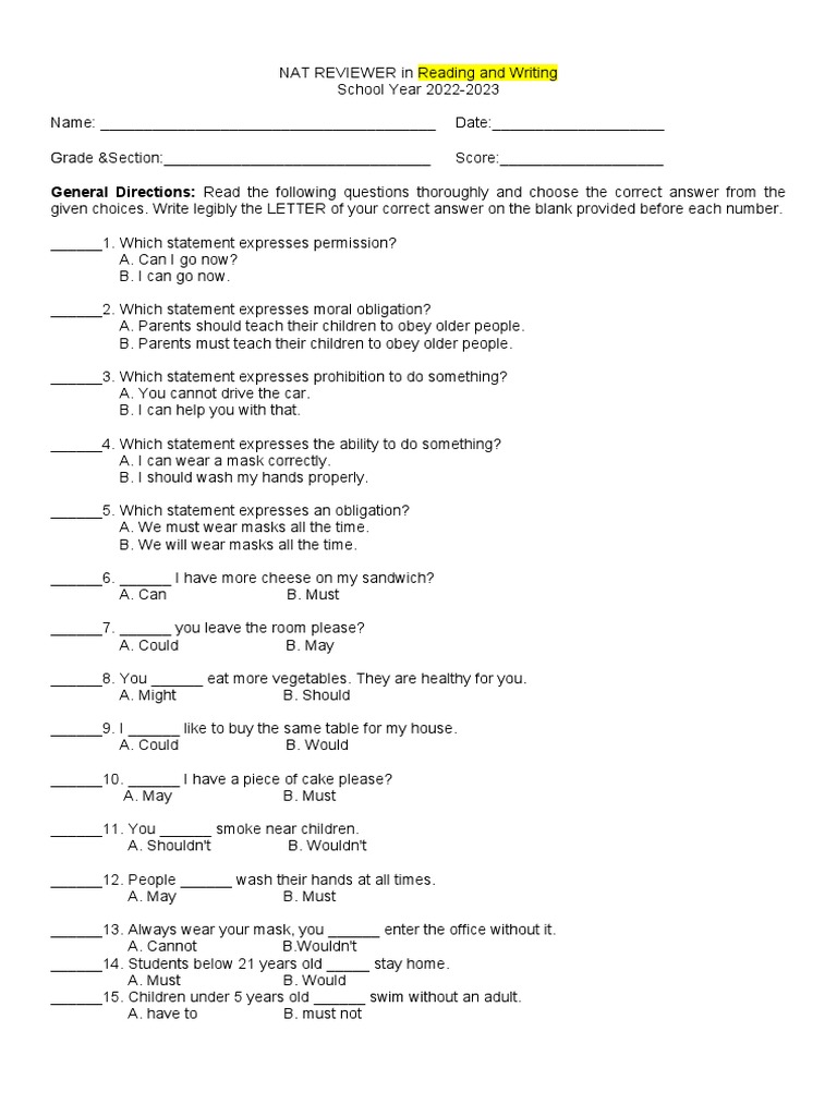 Nat Reviewer Reading and Writing PDF