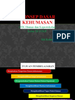 Konsep Dasar Kehumasan - XI