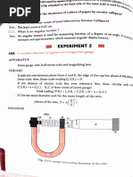 Spherometer Experiment for Class 11 | PDF | Curvature