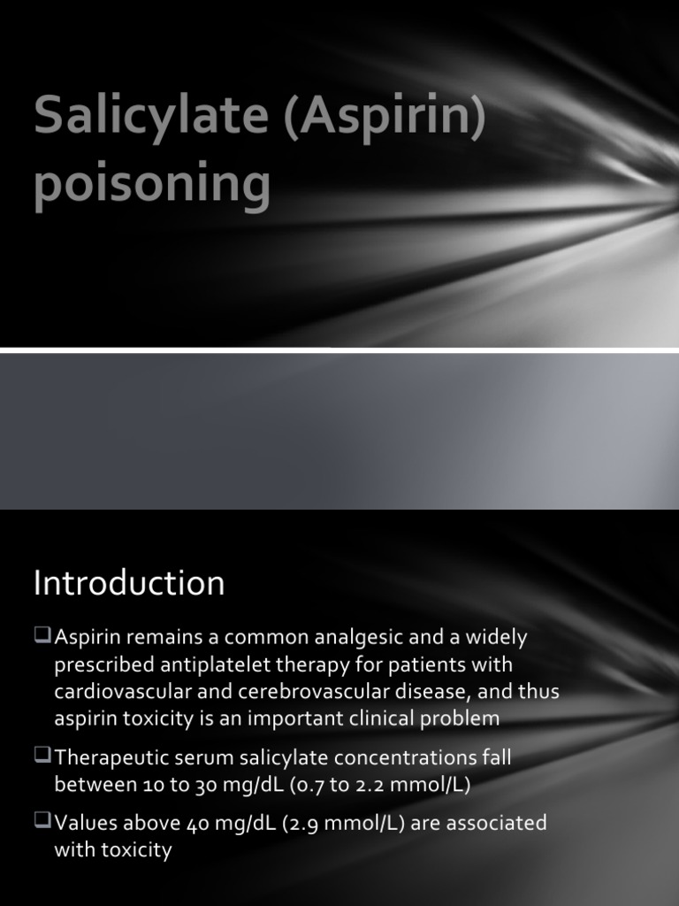 35Salicylate (Aspirin) Poisoning PDF