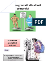 IV - Masurarea Greutatii