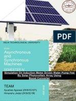 Simulation On Induction Motor Driven Water Pump Fed by Solar Photovoltaic Array Using Boost Converter