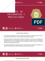 Incidencias y Prestaciones PDF