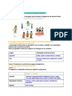 Juegos predeportivos en familia