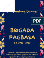 Brigada Pagbasa Orientation