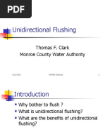 Unidirectional Flushing