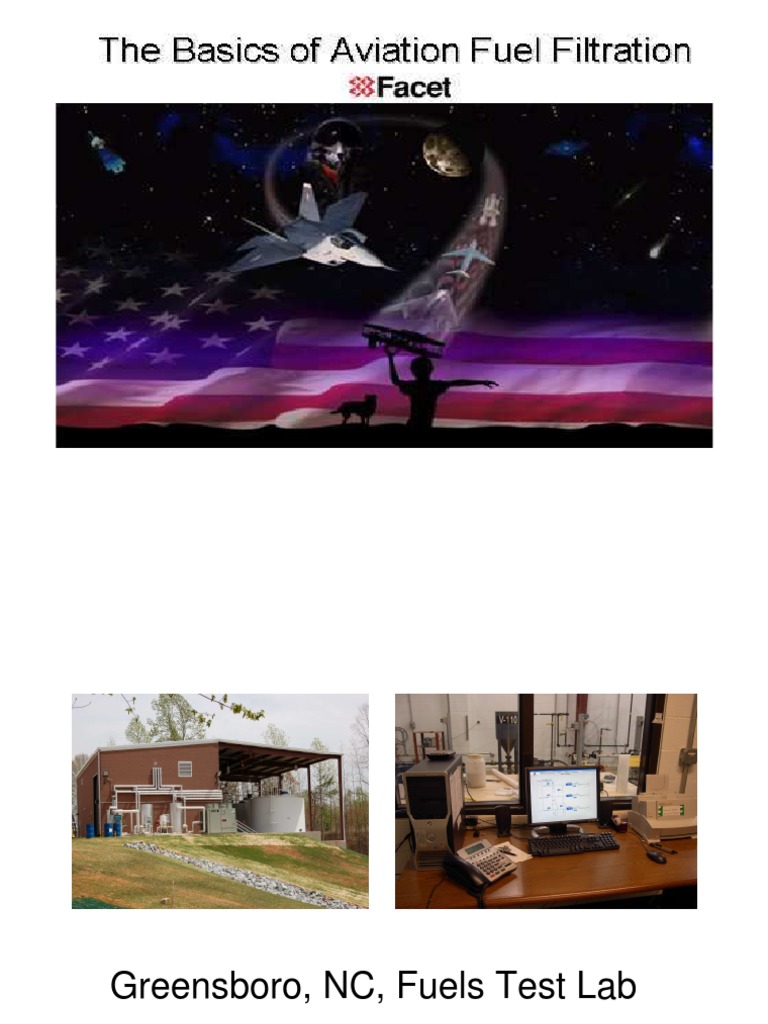 Greensboro, NC Fuels Test Lab Overview PDF Filtration Water