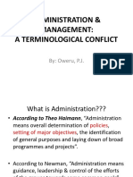 Topic 1C-MGT VS Administration