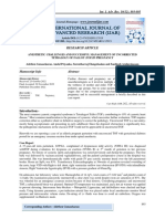 Anesthetic Challenges and Successful Management of Uncorrected Tetralogy of Fallot (Tof) in Pregnancy