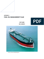 To Access The Fuel Oil Management Plan Sample Template