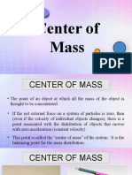 Physics - Center of Mass