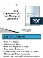 CH 9 Employee Rights and Discipline