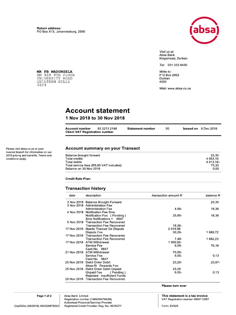 Absa | PDF