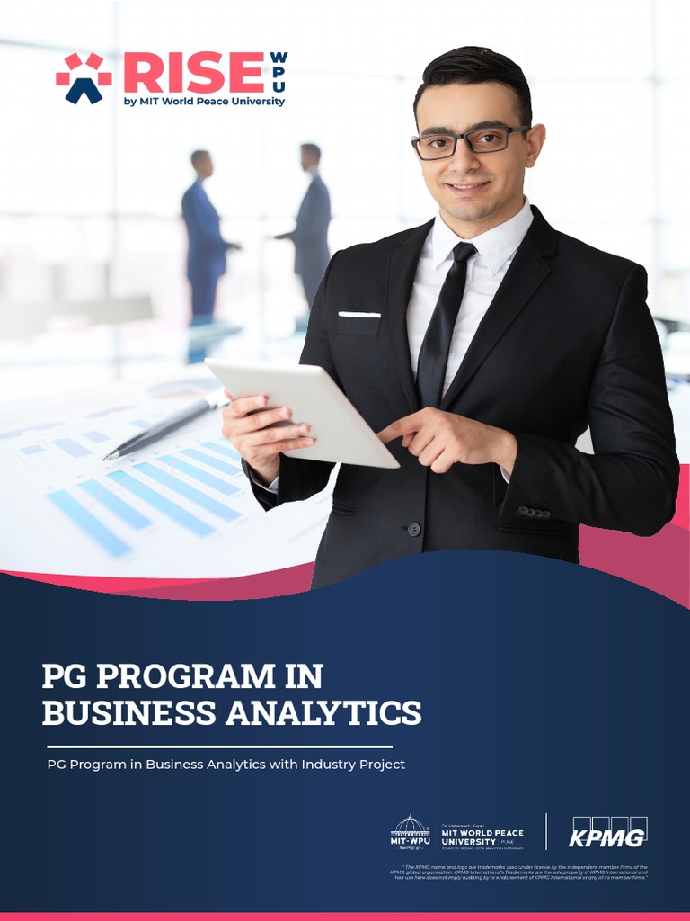 MIT-WPU PG Program in Business Analytics | PDF
