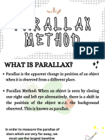 Parallax Method: How Astronomers Measure Distances to Stars