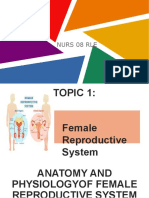 Female Reproductive System Anatomy and Physiology