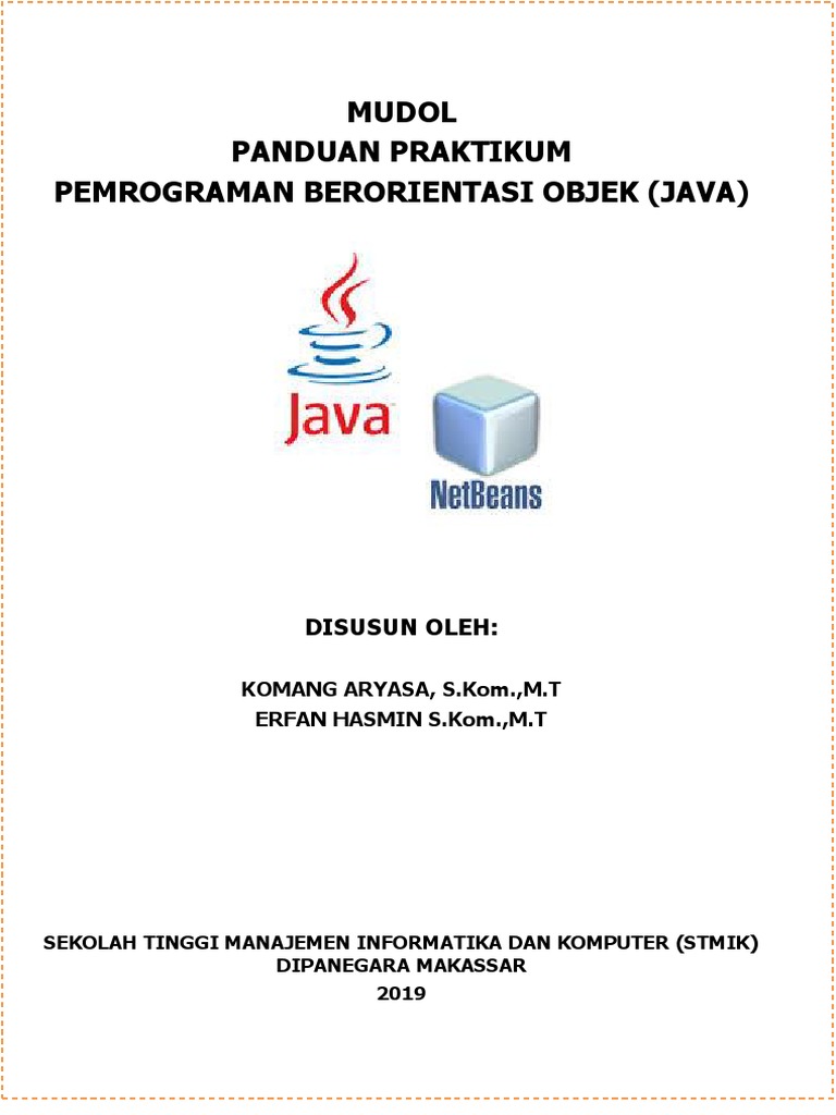 Panduan Praktikum OOP dengan Java | PDF