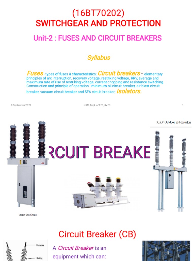Circuit Breaker PDF