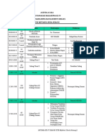 Rundown Acara Musma